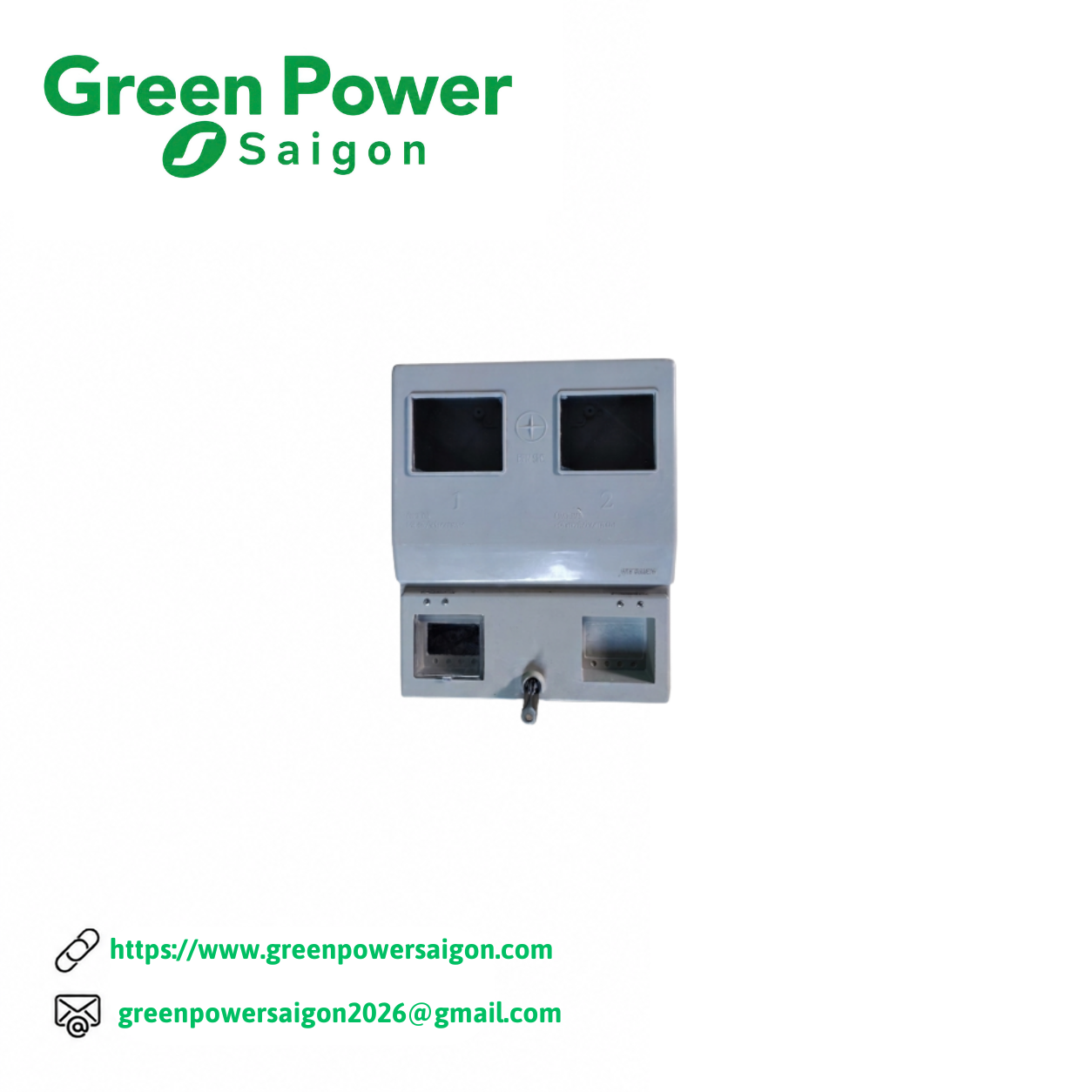 HỘP BẢO VỆ 2 CÔNG TƠ 1 PHA COMPOSITE - Image 1
