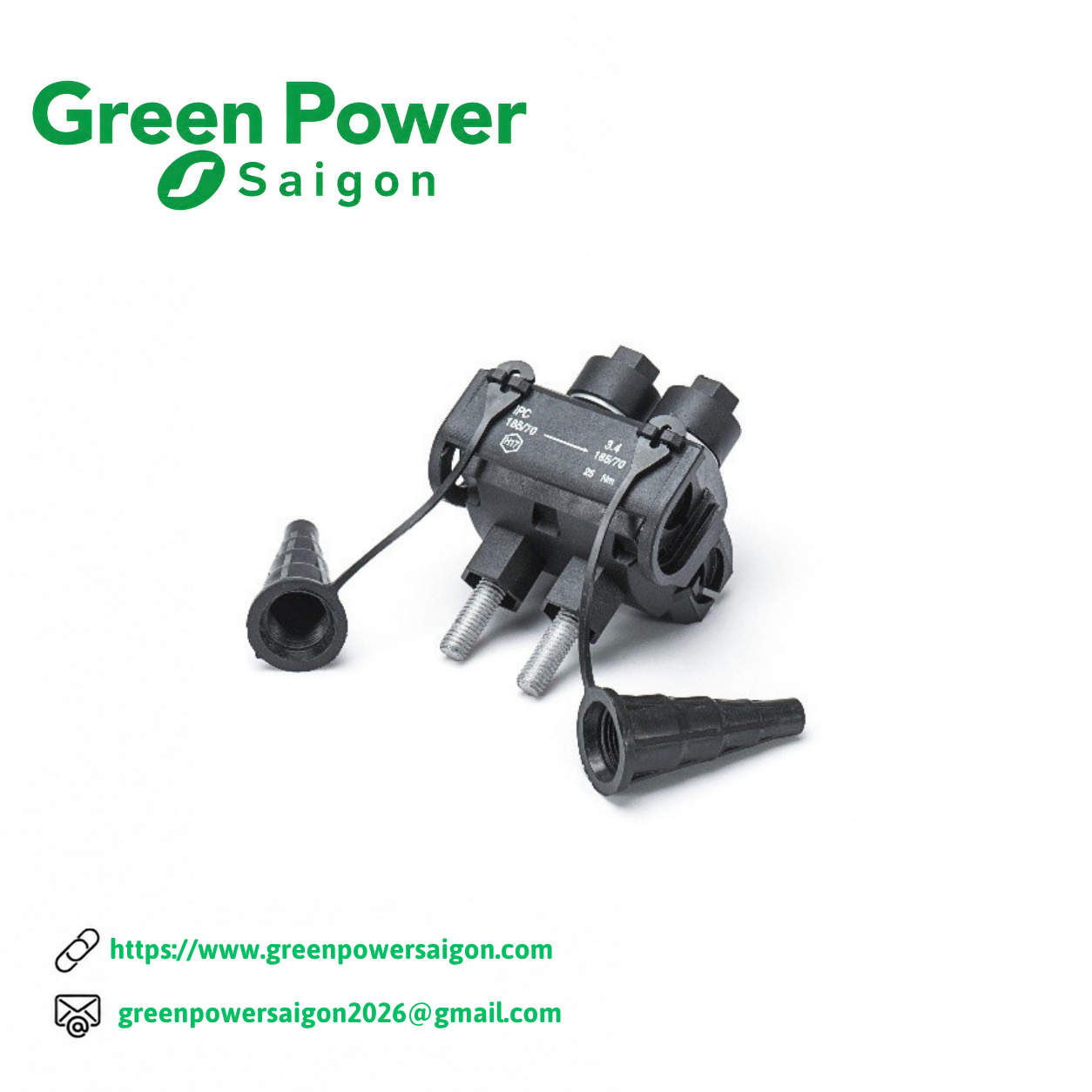 KẸP RẼ NHÁNH IPC HẠ THẾ, TRUNG THẾ VÀ NẮP BỊT ĐẦU CÁP - Image 1